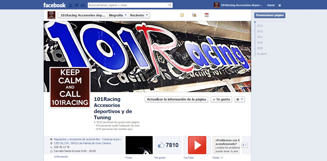 Nuestra Fan Page va camino de las 8000 seguidores