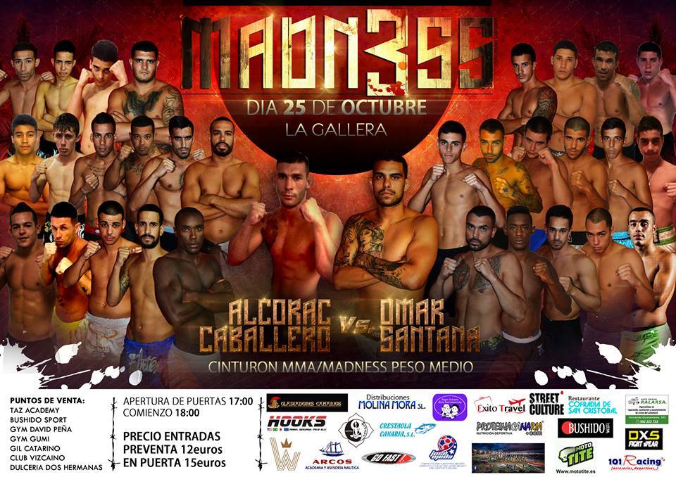 Patrocinio del evento de lucha «MMA Madness