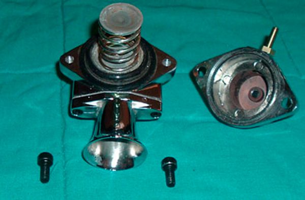Válvula de descarga del turbo pull type.