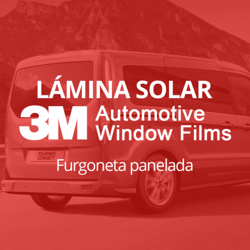 Servicio de instalación de lámina solar para lunas de furgoneta panelada en 101Racing
