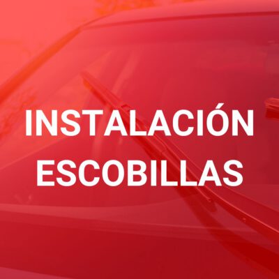 Cambio de escobillas para coche en Las Palmas