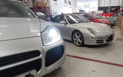 Limpieza Profesional de Porsche Cayanne S Turbo en Gran Canaria