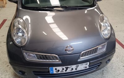 Limpieza de faro Nissan Micra, Gran Canaria