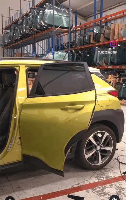 Instalación tintado de luna 3M Hyundai Kona Las Palmas de Gran Canaria