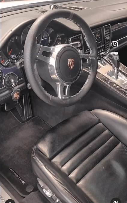 Limpieza interior a Porche Panamera Las Palmas de Gran Canaria