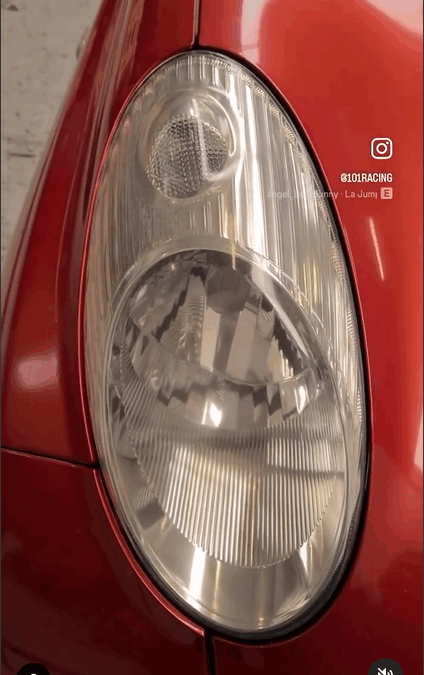 Pulido de faros a Nissan Micra Las Palmas de Gran Canaria